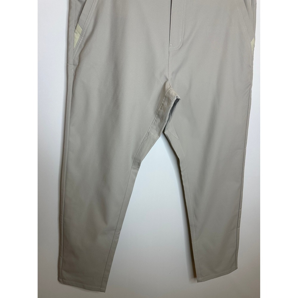 Jack Archer Jetsetter Tech Pants 32 x 28 Stone Golf Travel Performance Stretch - Picture 5 of 11